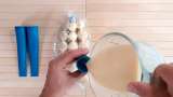 Apilarnil con miel 50 %-50 %, en bolsas para hielo, para el congelador - Preparación paso 6