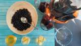 Jarabe de aronia con jengibre y miel - Preparación paso 4
