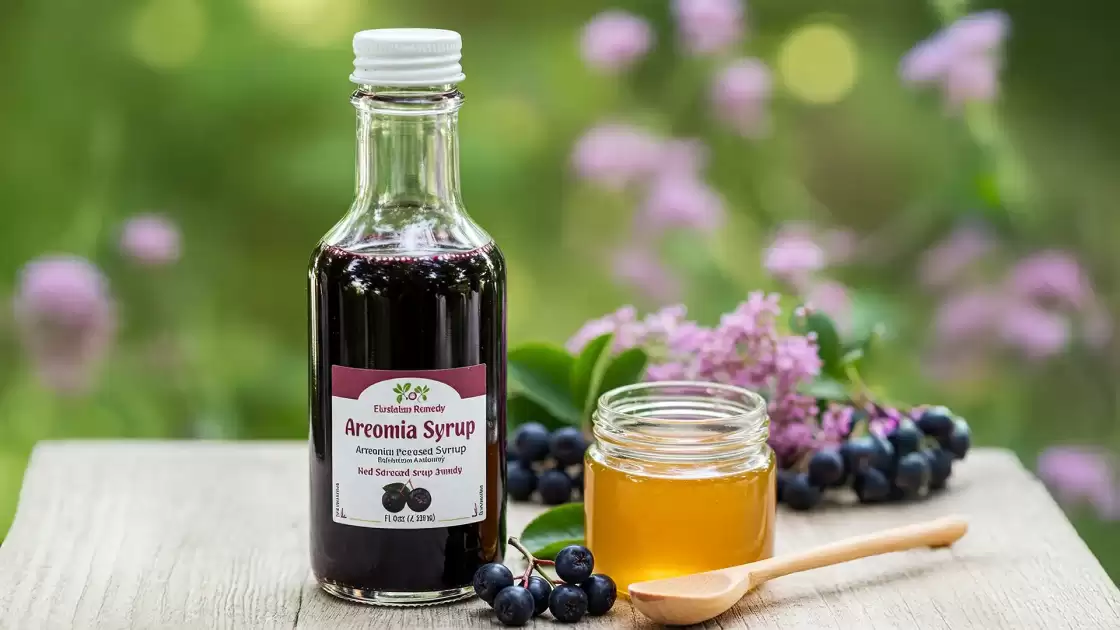 Sirope de aronia prensado en frío con miel