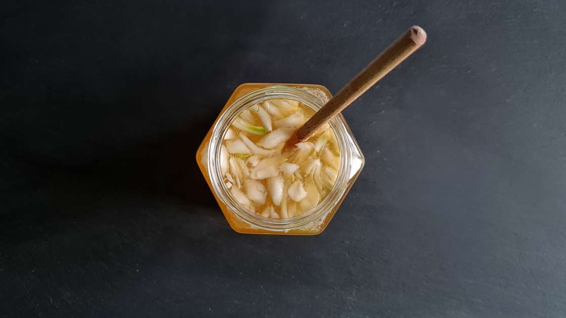 Macerado de ajo, miel y vinagre de manzana, foto 7