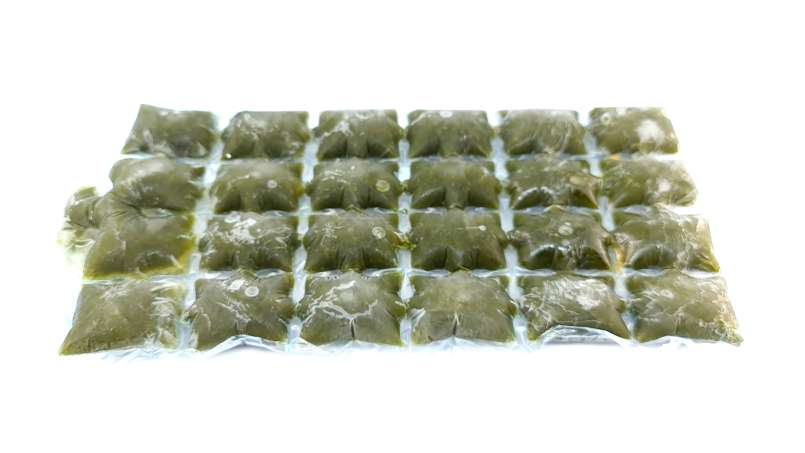 Zumo de perejil con lima en bolsas de hielo, foto 17