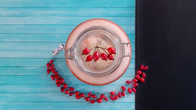Sidra de manzana con miel, limón y menta, foto 2