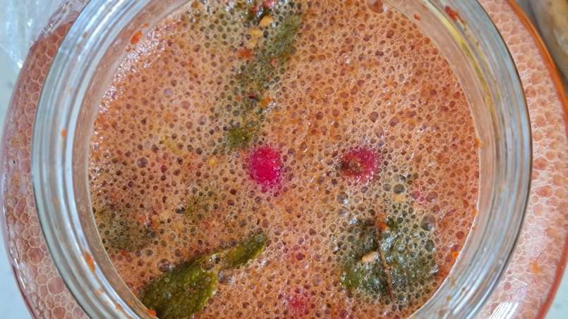 Sidra de manzana con miel, limón y menta, foto 5