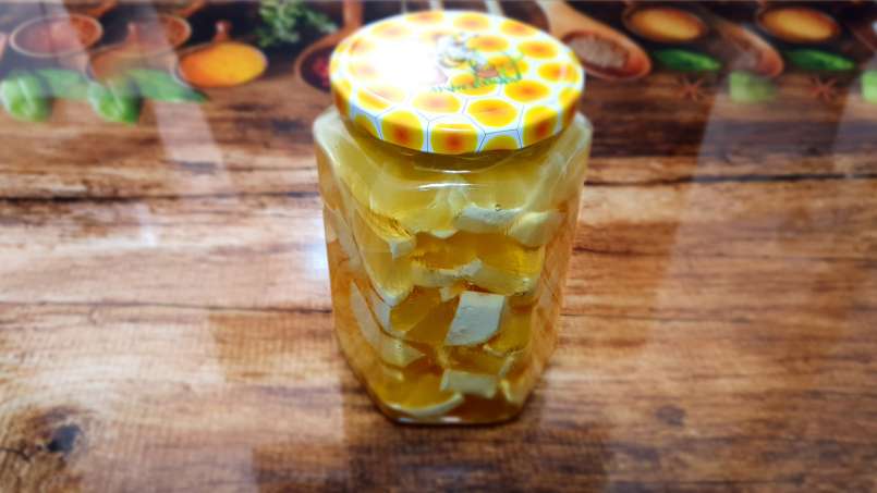 Macerado de limón con miel en un tarro: tónico, inmunitario, hepático, foto 5