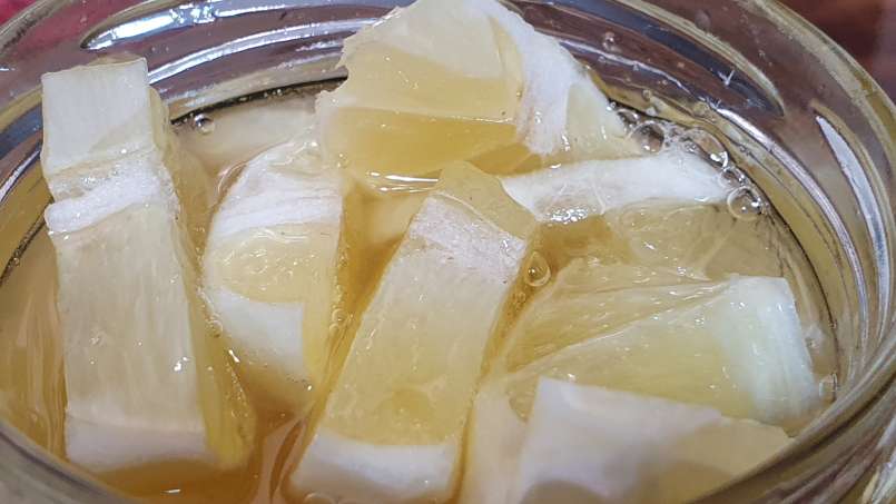 Macerado de limón con miel en un tarro: tónico, inmunitario, hepático, foto 7