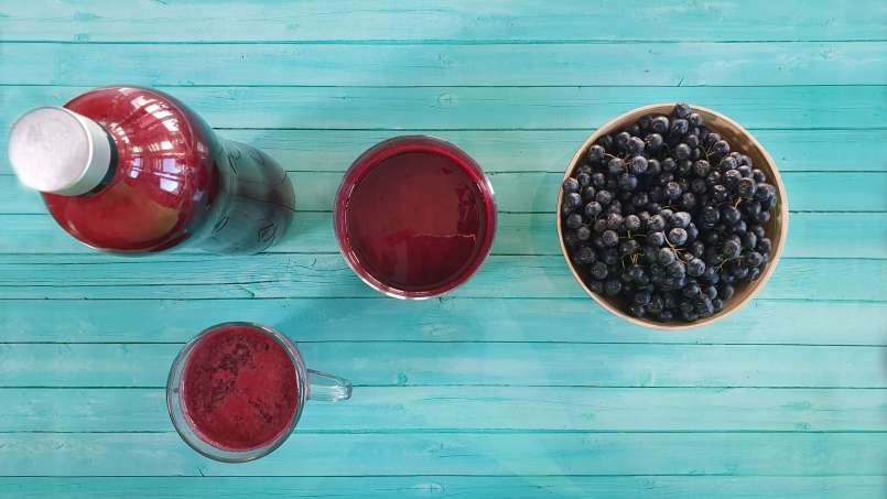 Jarabe de aronia con jengibre y miel, foto 5