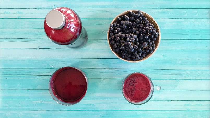 Jarabe de aronia con jengibre y miel, foto 6
