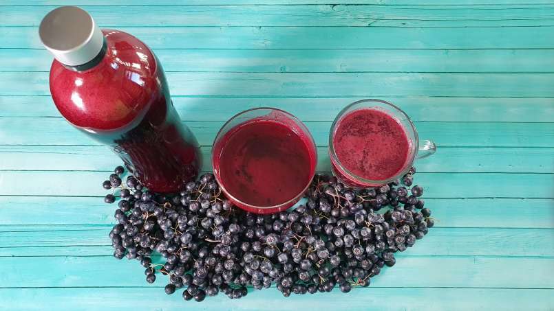 Jarabe de aronia con jengibre y miel, foto 9