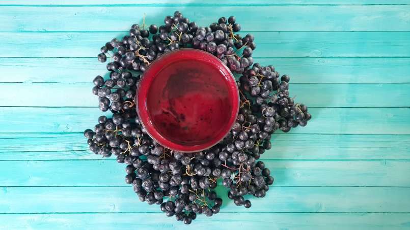Jarabe de aronia con jengibre y miel, foto 12