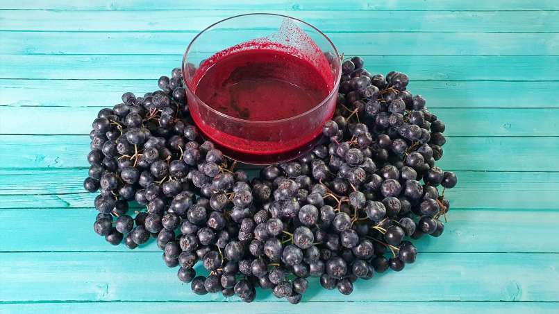 Jarabe de aronia con jengibre y miel, foto 13