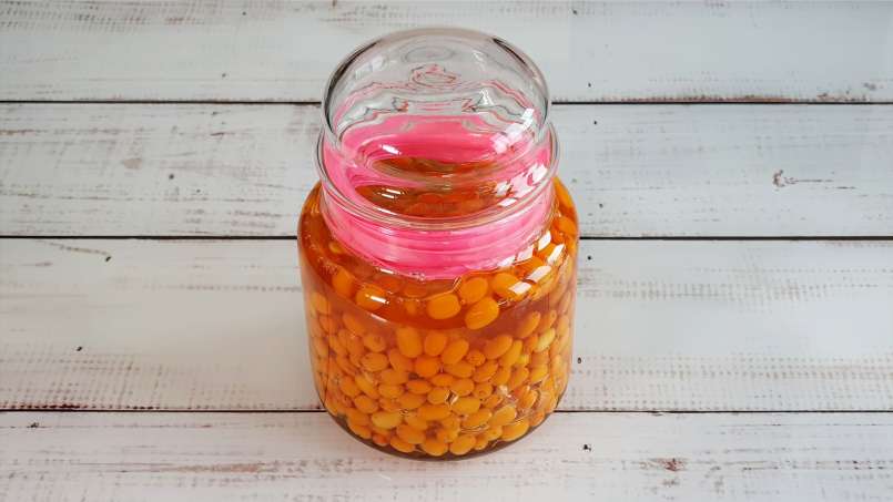 Macerado de espino amarillo con miel, foto 4