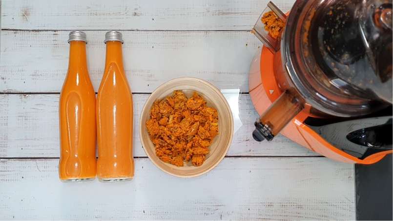 Zumo de espino amarillo con jengibre, limón y miel, foto 4