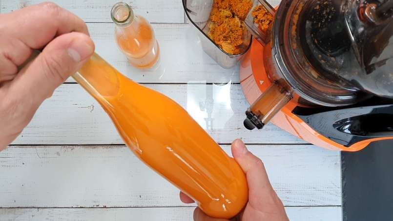 Zumo de espino amarillo con jengibre, limón y miel, foto 10