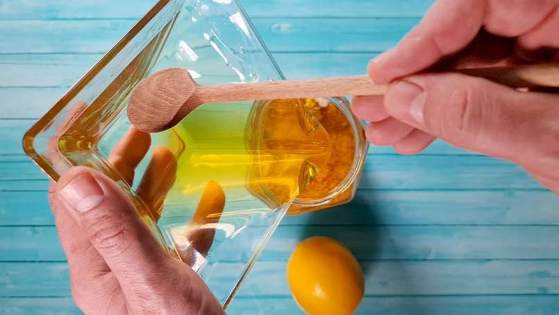 Miel con nuez, limón y propóleo para la inmunidad, foto 7