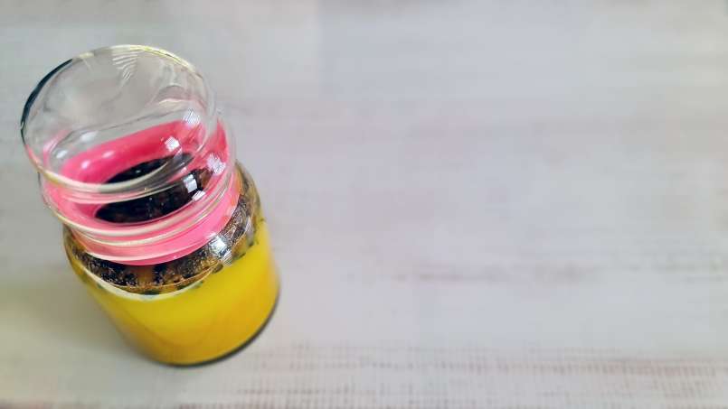 Zumo de jengibre con miel, limón, té verde, cúrcuma, canela y menta, foto 5