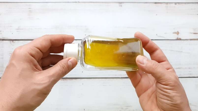 Aceite de ortiga obtenido por transferencia, foto 11