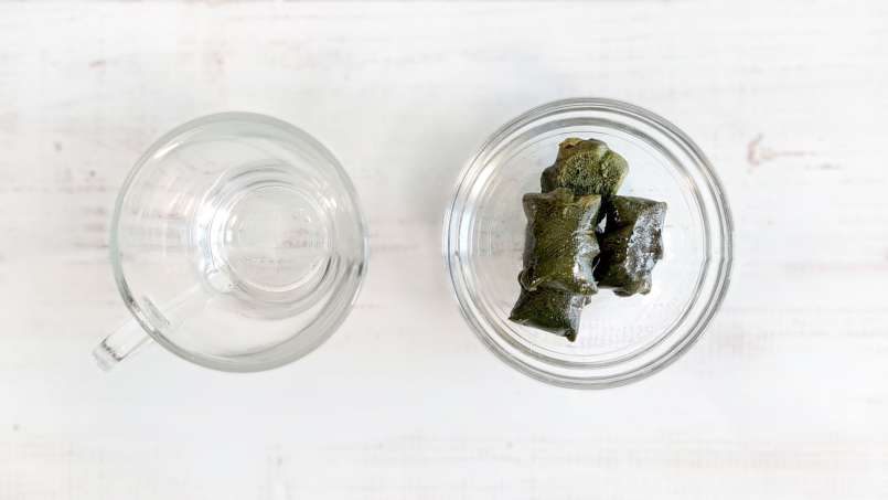 Cubitos de hielo de zumo de ortiga congelado, foto 5