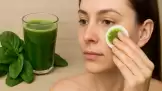 Remedio para las ojeras con zumo de espinacas