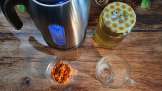 Té casero de espino amarillo